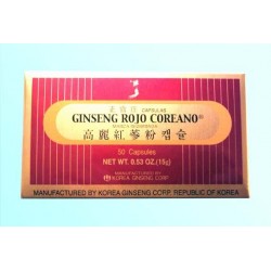 GINSENG ROUGE DE CORÉE (50 CAPSULES)